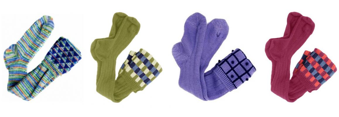 Knitwear - wool socks - stockings - jumpers - hats - gloves • Almost ...